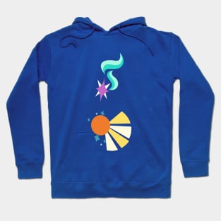 My little Pony - Starlight Glimmer + Sunburst Cutie Mark V2 Hoodie